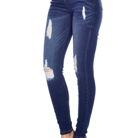 High Rise Skinny Jeans - Picture 2 of 2